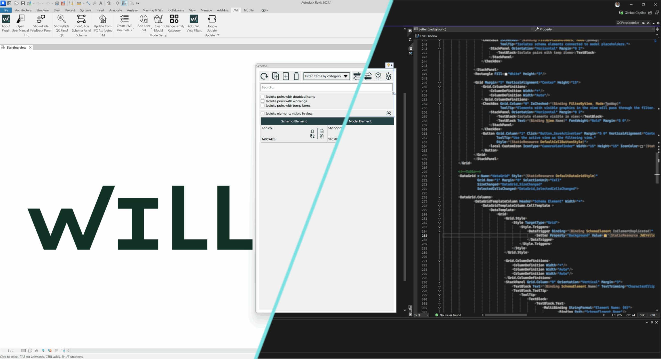 Screen Revit Plugin Code