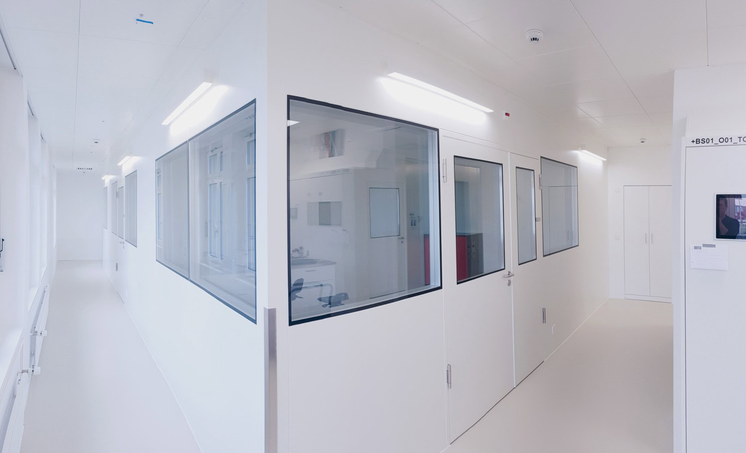 Projekt Vitaluce Apotheke AG: Neuer Reinraum der Versandapotheke