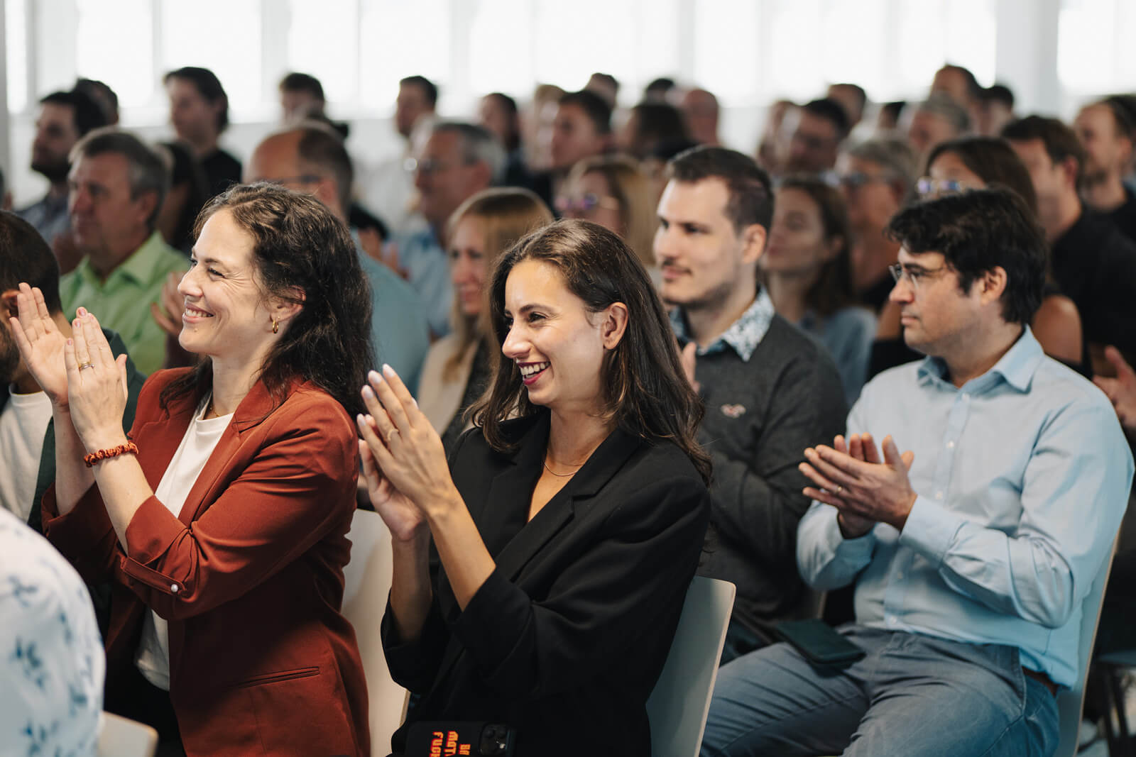 Willers Teampräsentation Publikum