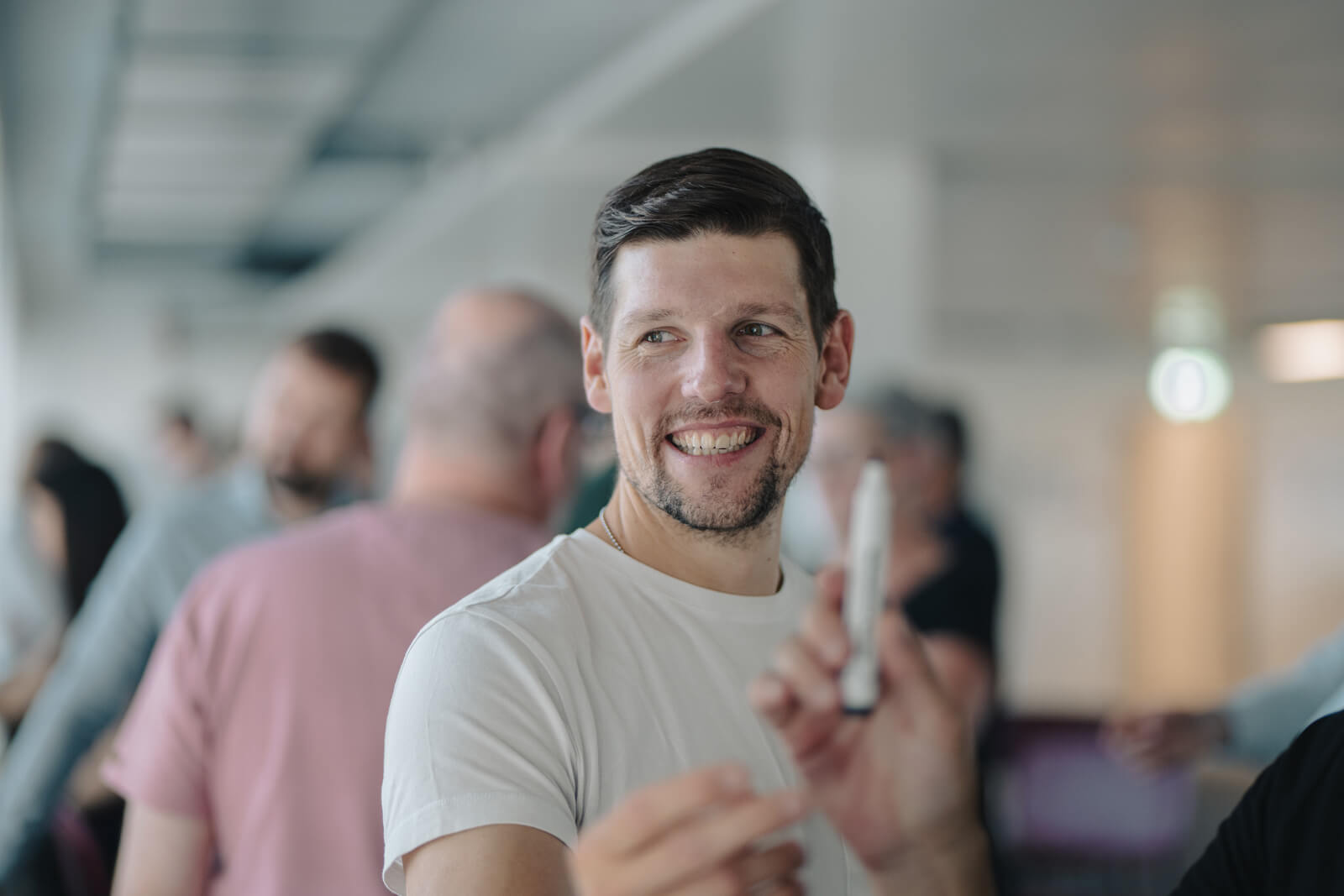 willers mitarbeiter mit leidenschaft an der arbeit