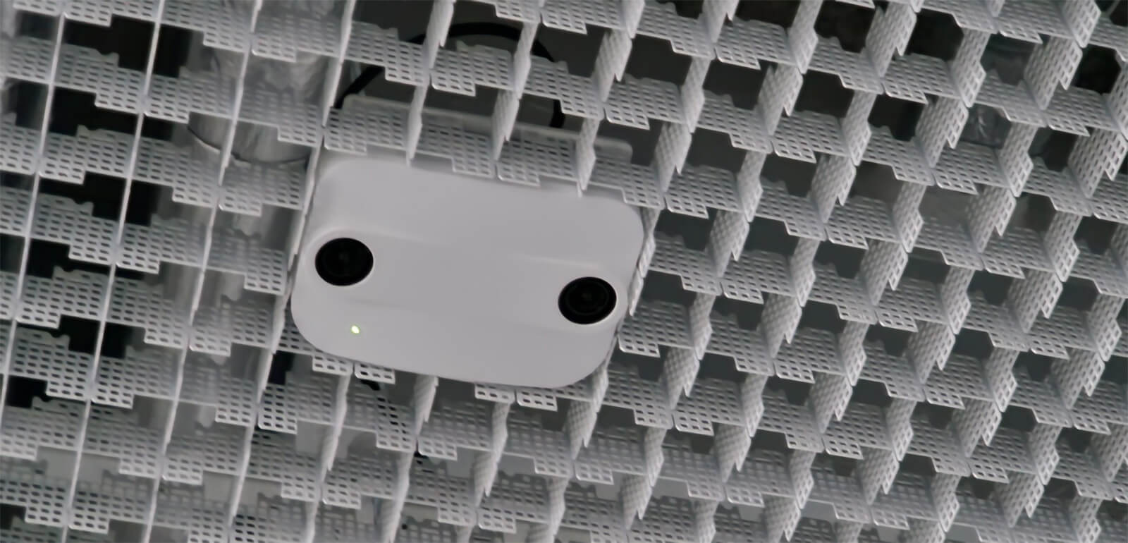 Installation of a people counter