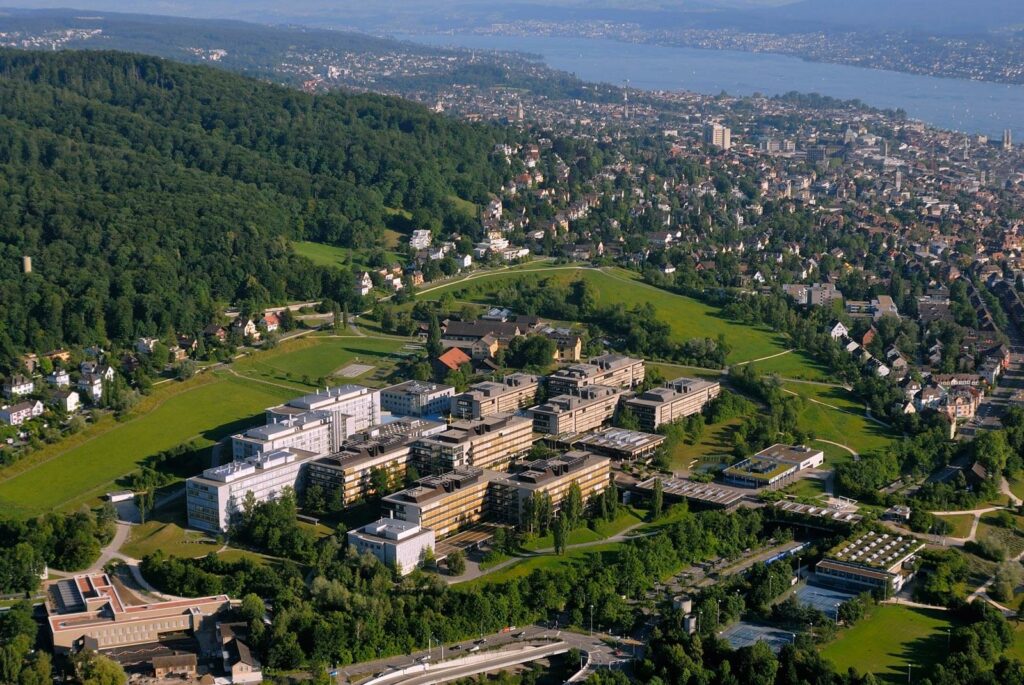 willers universität zürich luftaufnahme