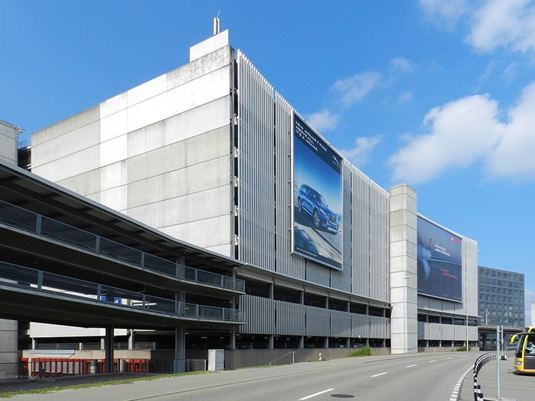 Aussenansicht Parkhaus