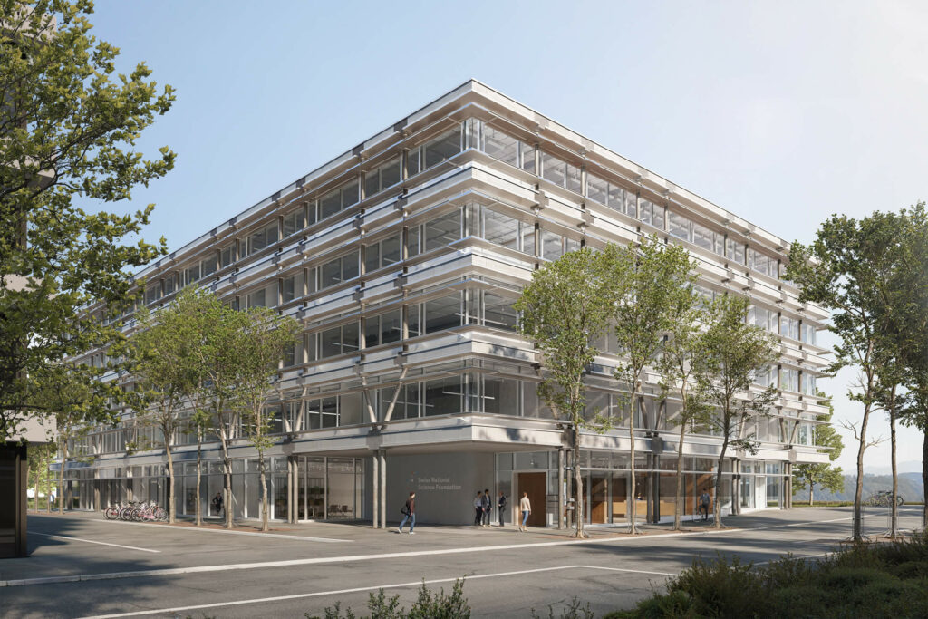 Ansicht von ausssen des Schweizer Nationalfond