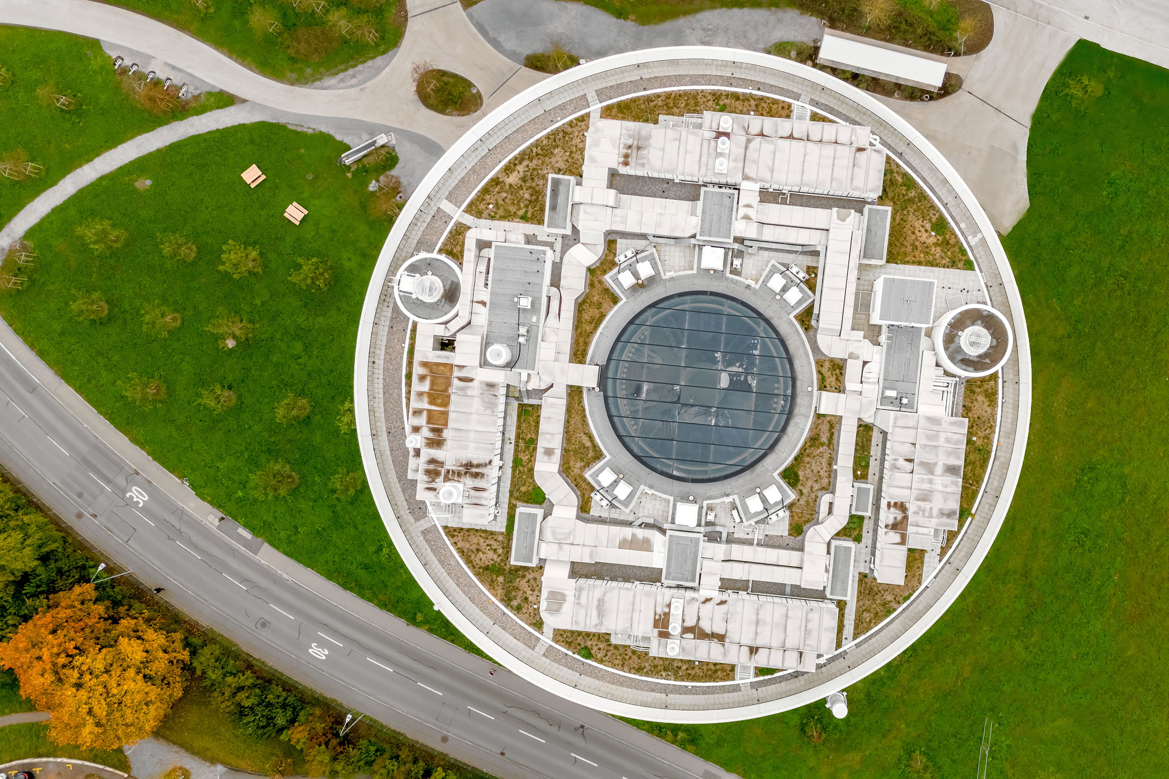 Losys Ansicht von oben