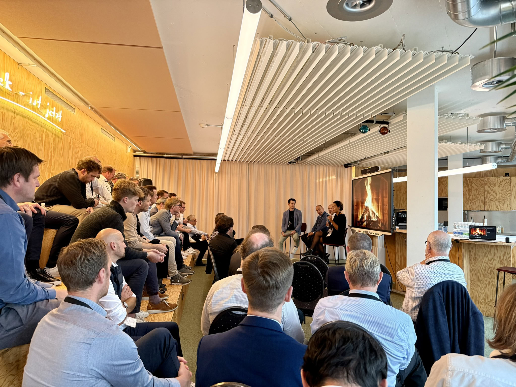 Group listens to lecture