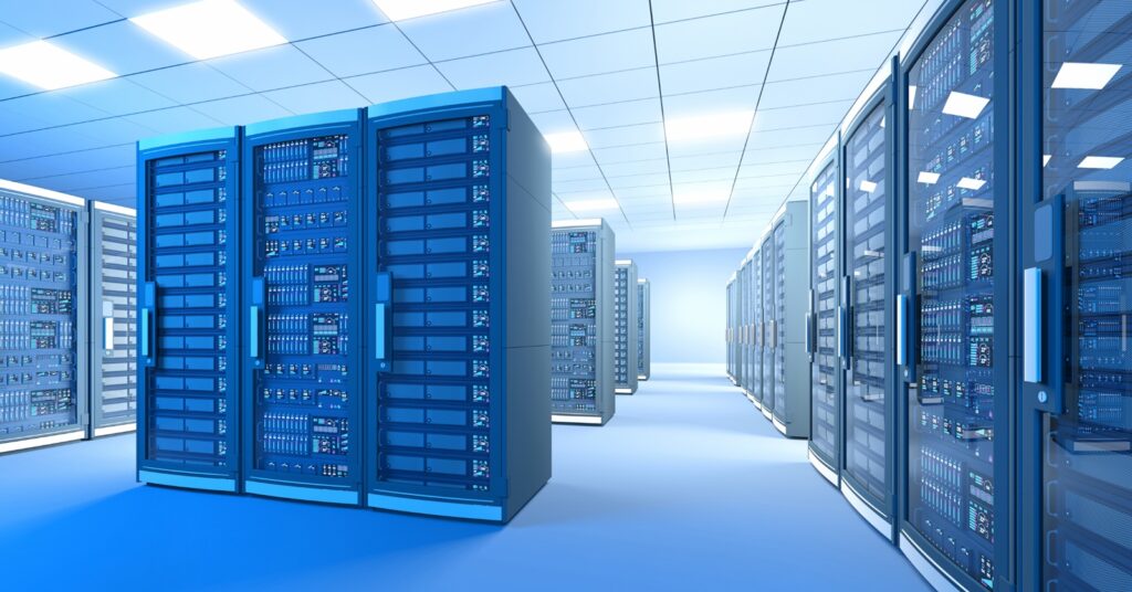 Innenraum Data Center